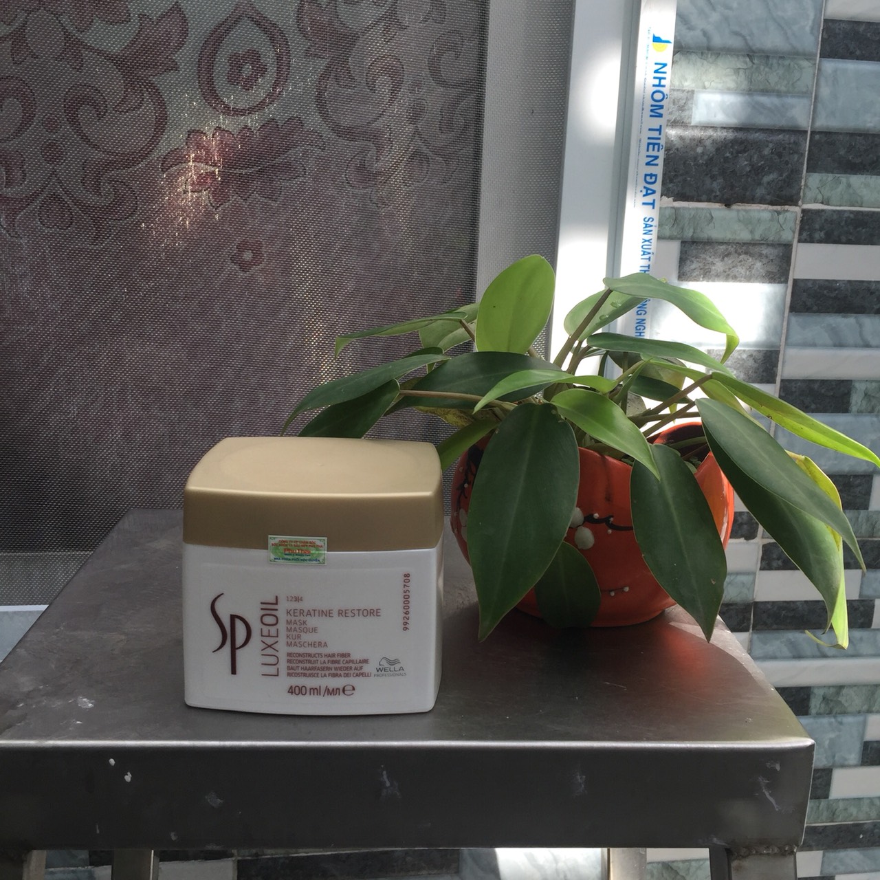 DẦU HẤP SP WELLA LUXE OIL KERATIN RESTORE MASK ĐỨC PHỤC HỒI TÓC HƯ 400ML
