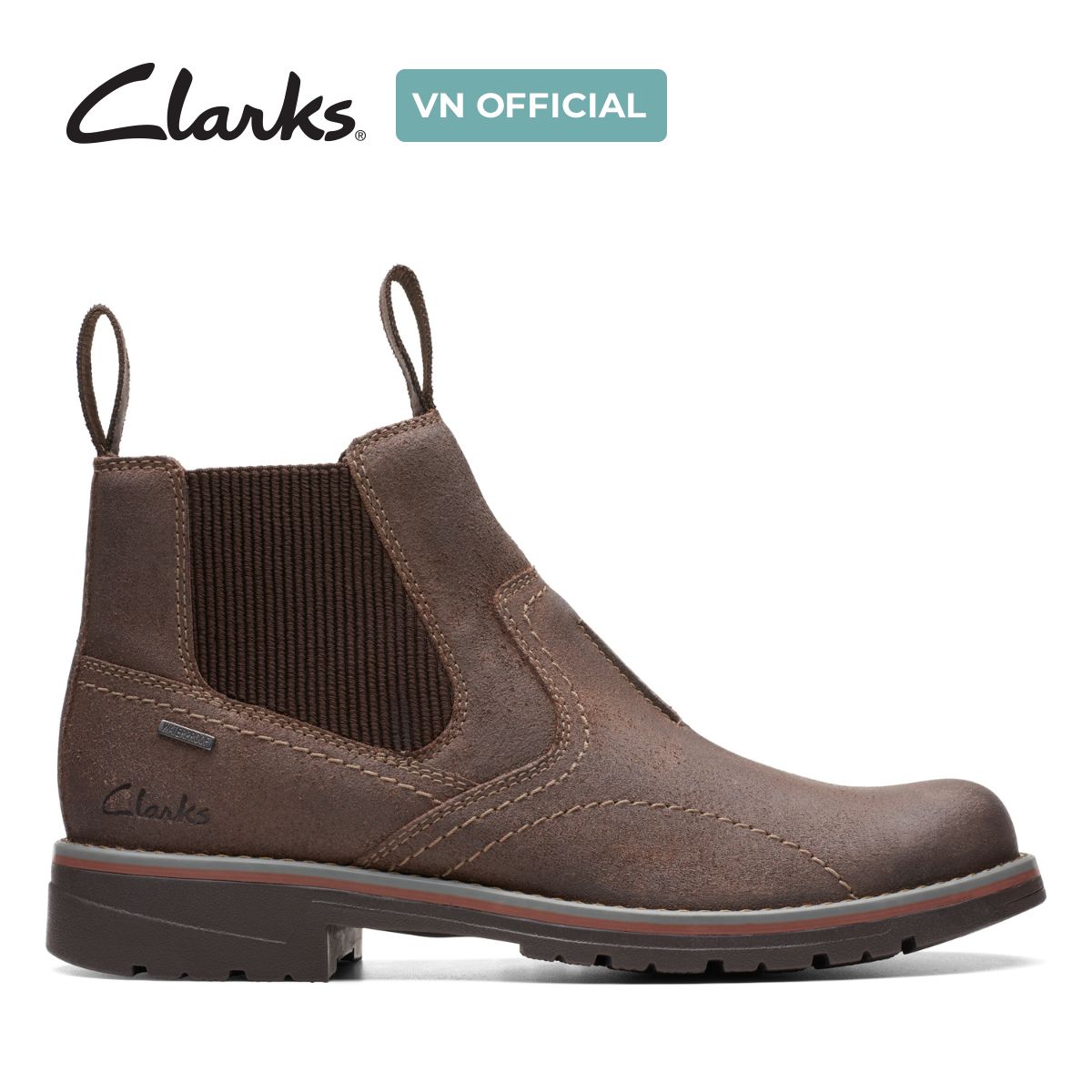  Giày Bốt Da Nam Clarks - Morris Easy 