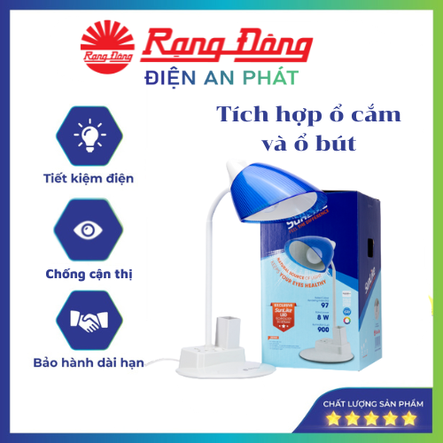 Đèn bàn led model: rd-rl-40 8w rạng đông