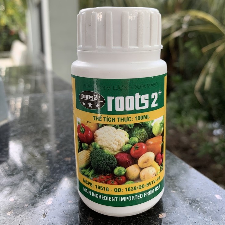 Kích ra rễ roots 2 - phân bón lá roots2 - ra rễ cực mạnh roots2