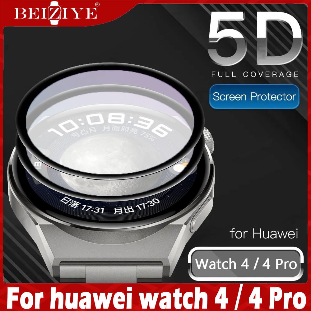 Phim bảo vệ 5D for Huawei Watch 4 Pro Tấm bảo vệ màn hình HD Phim chống