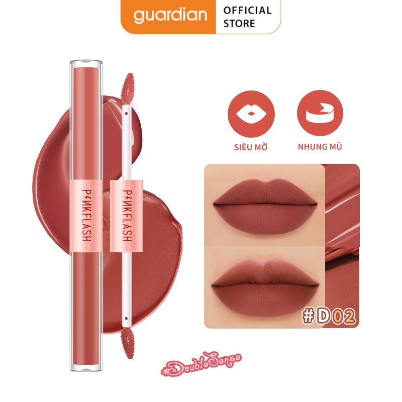 Son bóng pinkflash hai đầu duo pf-l13 2.8g