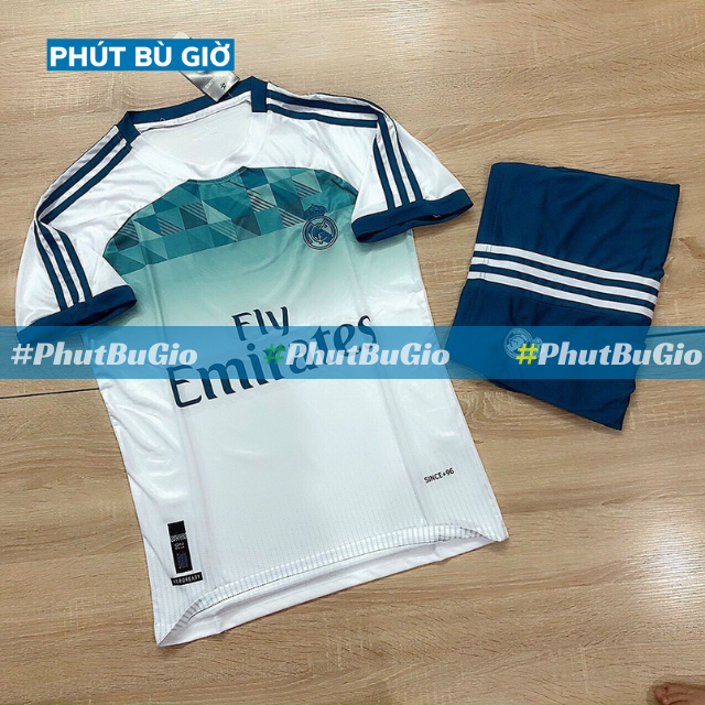 [ẢNH THẬT] Bộ Quần Áo Đá Banh Bóng Đá CLB REAL/ REAL MADRID Chất Thun Lạnh Trơn - Phút Bù Giờ Sports