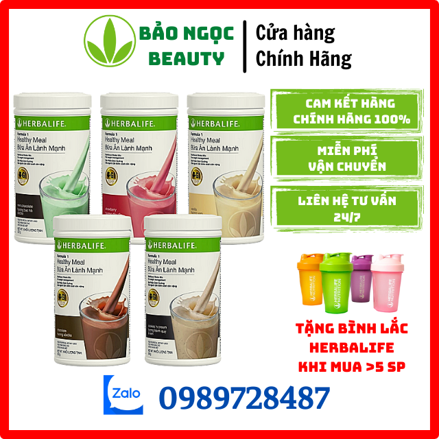 DINH DƯỠNG LÀNH MẠNH ĐỦ 5 VỊ