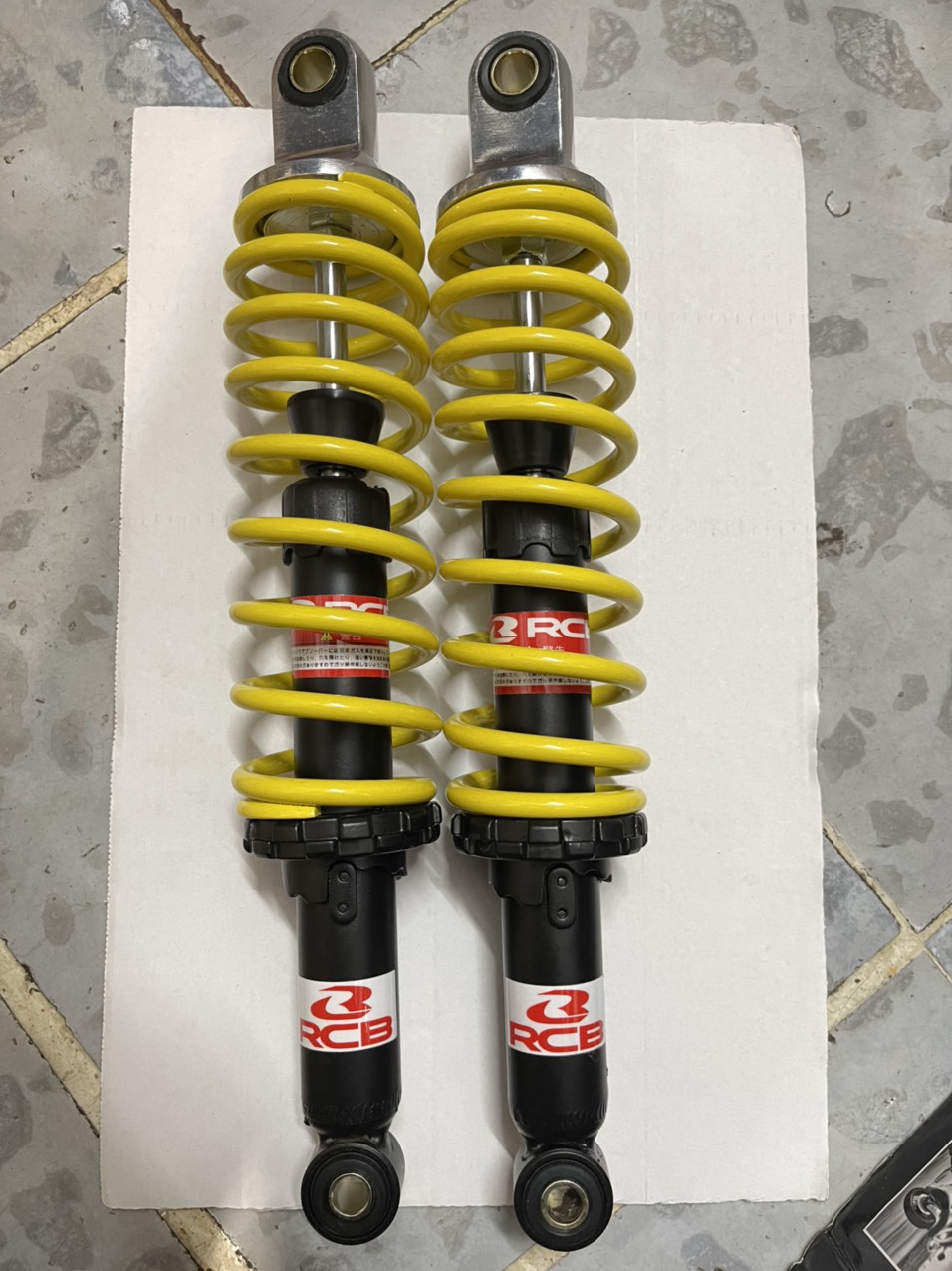 Phuộc nhún sau RCB cho các xe Dream Wave Cub 330mm Win 100 Axelo Ellegant galaxy ...