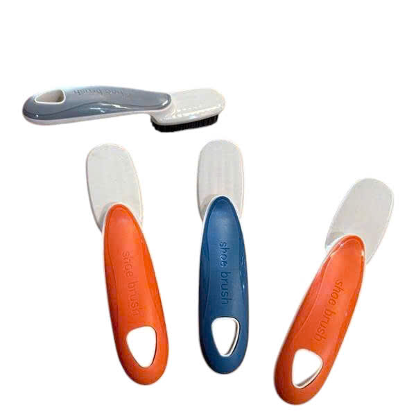 Combo 5 bàn Chải Đánh Giày shoe brush Lông Nhựa PP Giúp Đánh Bay Các Vết Bẩn Ố Trên Dày Da Đồ da