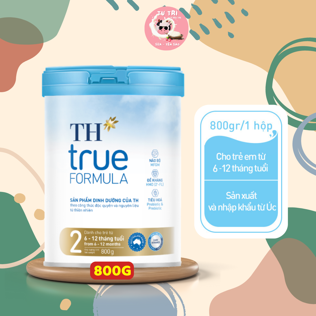 Sữa bột th true milk formula số 2 lon 800g date 17/02/2025