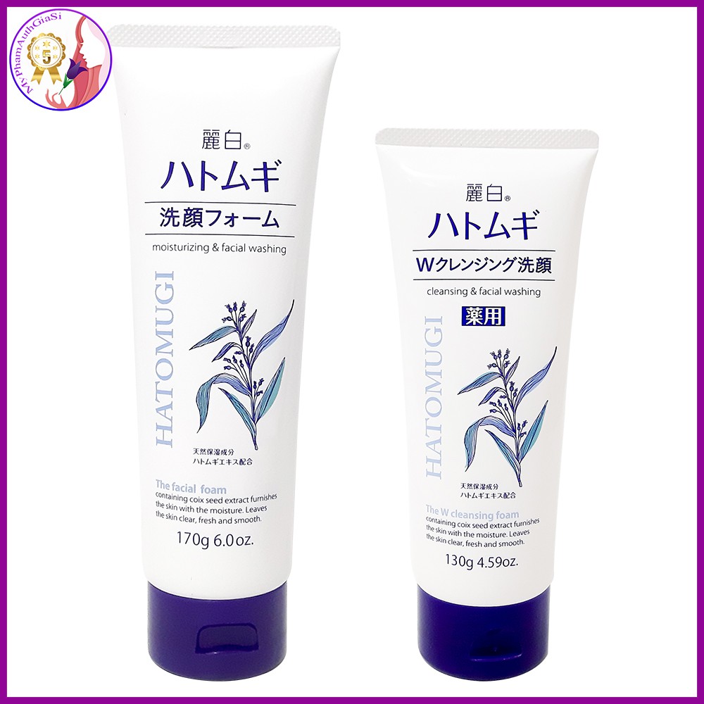 [HCM]SỮA RỬA MẶT TRẮNG DA HẠT Ý DĨ HATOMUGI CLEANSING & FACIAL WASHING