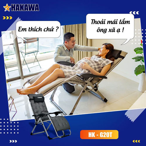 Ghế Xếp Thư Giãn HAKAWA HK-G20T