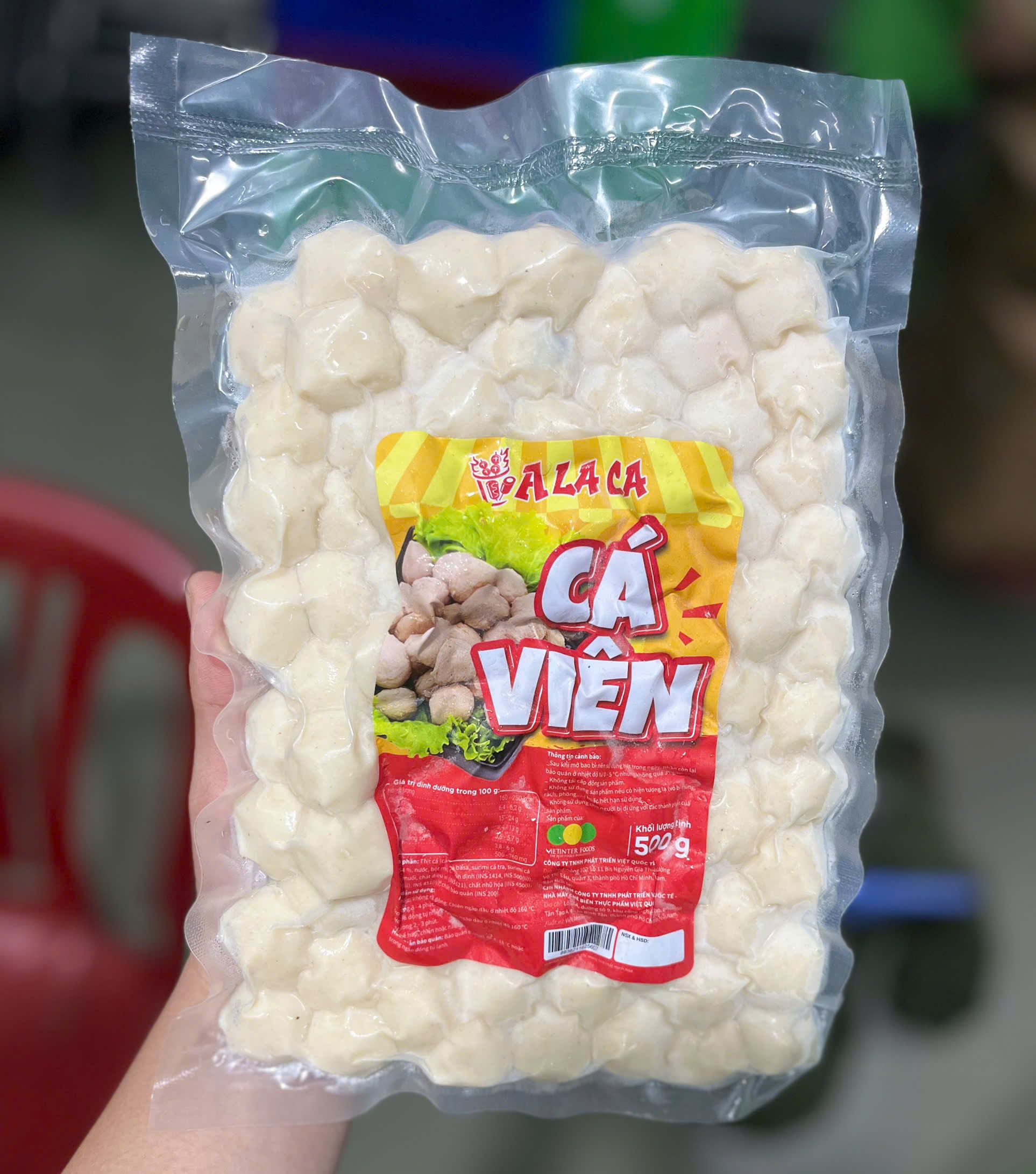 Cá Viên Hiệu ALACA - Trọn vị phố xá tthơm ngon 500gr (hoả tốc giao hcm)
