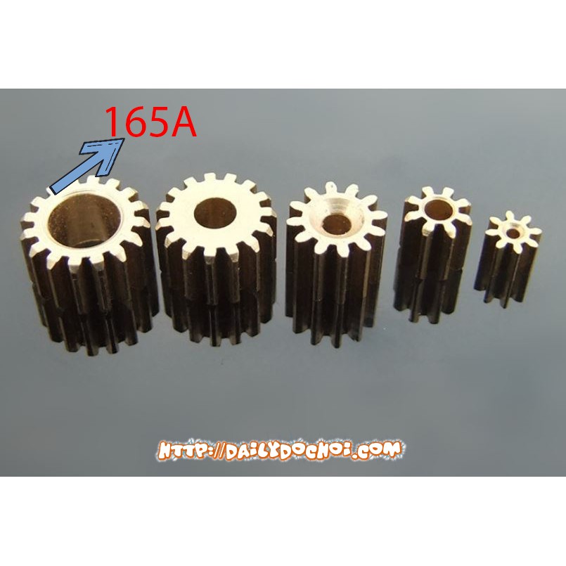 Bánh răng đồng loại 16 răng lỗ trục 5mm, cam kết hàng chất lượng cao giá rẻ