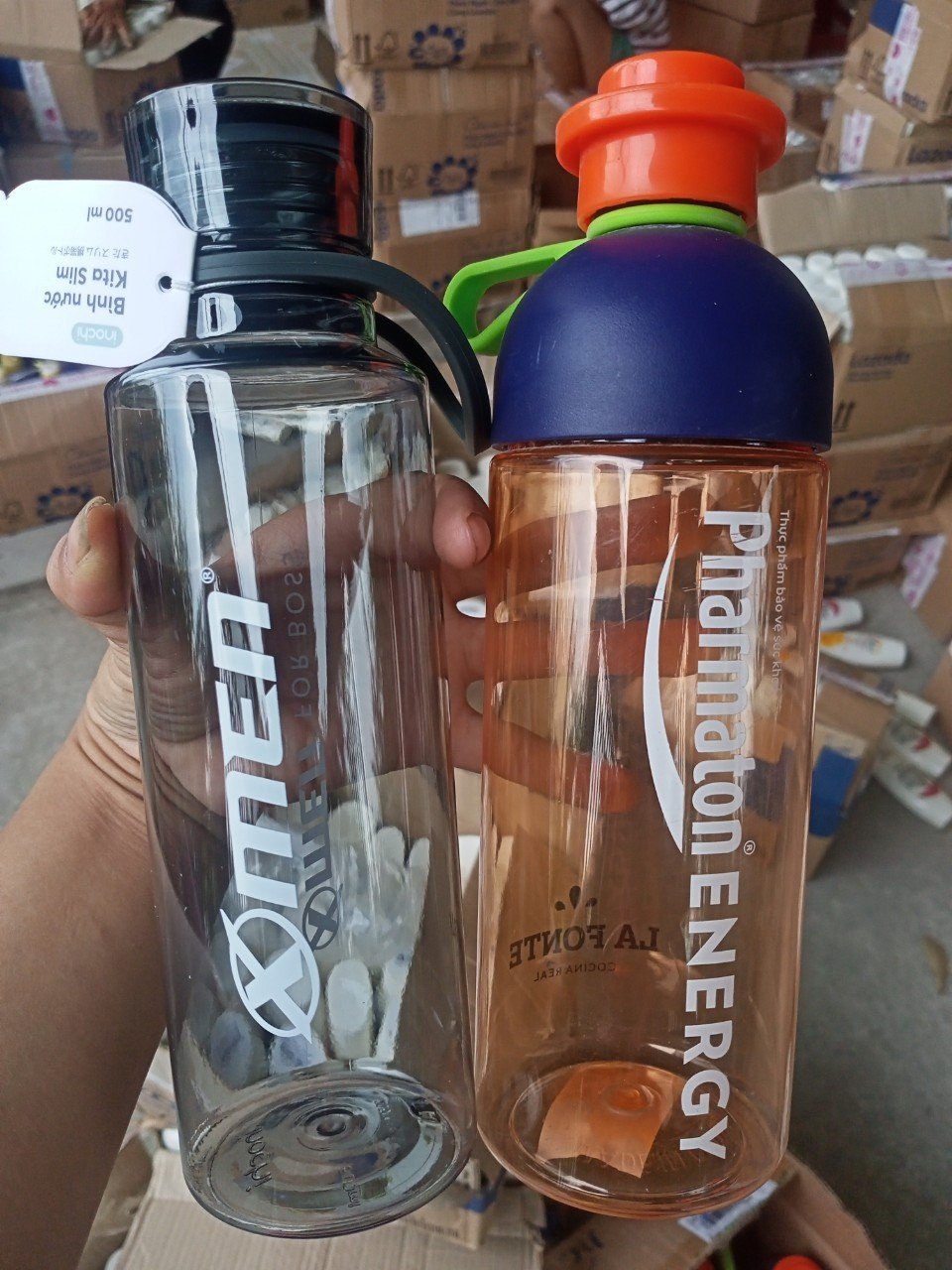 [HCM]Bình đưng nước thề thao 600ml