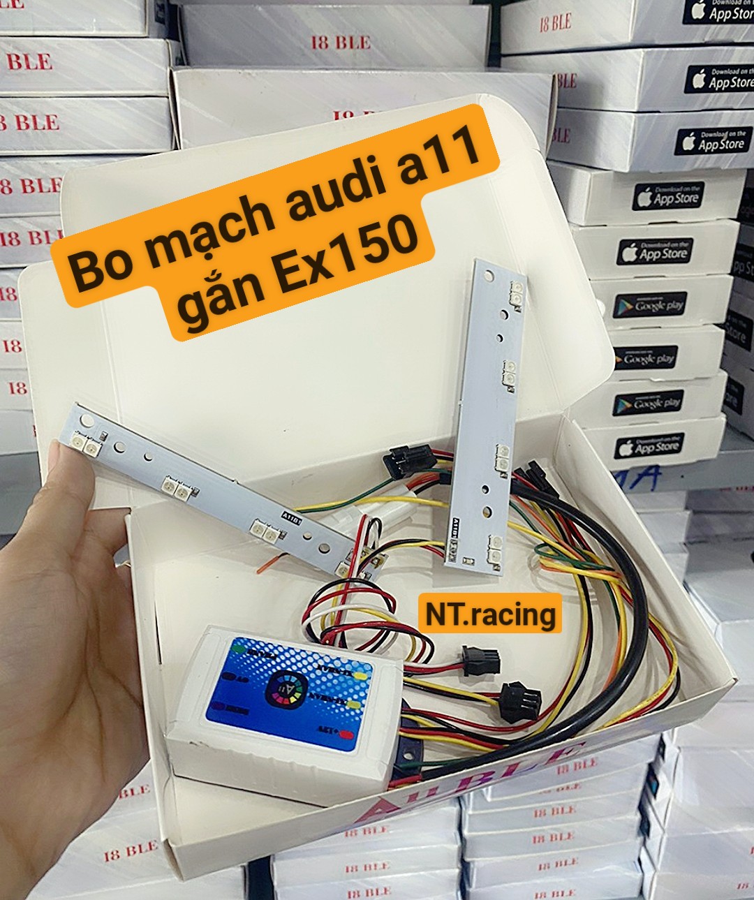 Mạch Audi A11 gắn xe Ex150-winrerX-Ex155