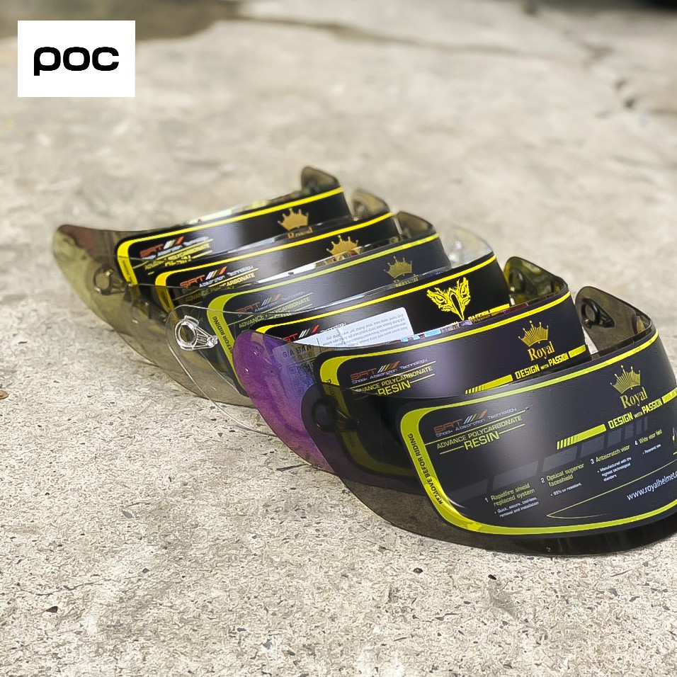 KÍNH THAY THẾ NÓN ROC 2 KÍNH, ROYAL M137, M138, M179, M168