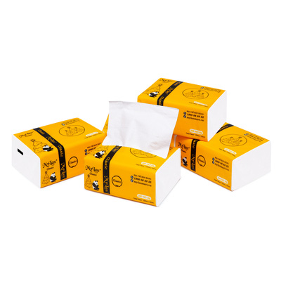 [Loại giấy nhám] Combo 30 gói Khăn giấy rút giấy ăn gấu trúc SIPIAO làm từ sợi tre siêu mềm siêu dai [Hàng nội địa trung]- Giấy ăn MYLAN 10 gói/bịch (300 tờ/3 lớp/gói)