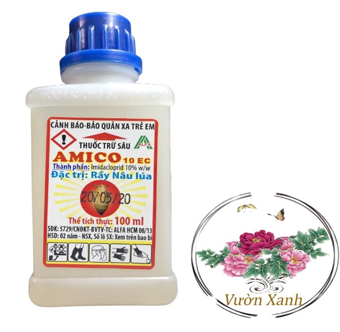 Thuốc trị rầy nâu, bọ trĩ amico 10ec - #010b# 100ml