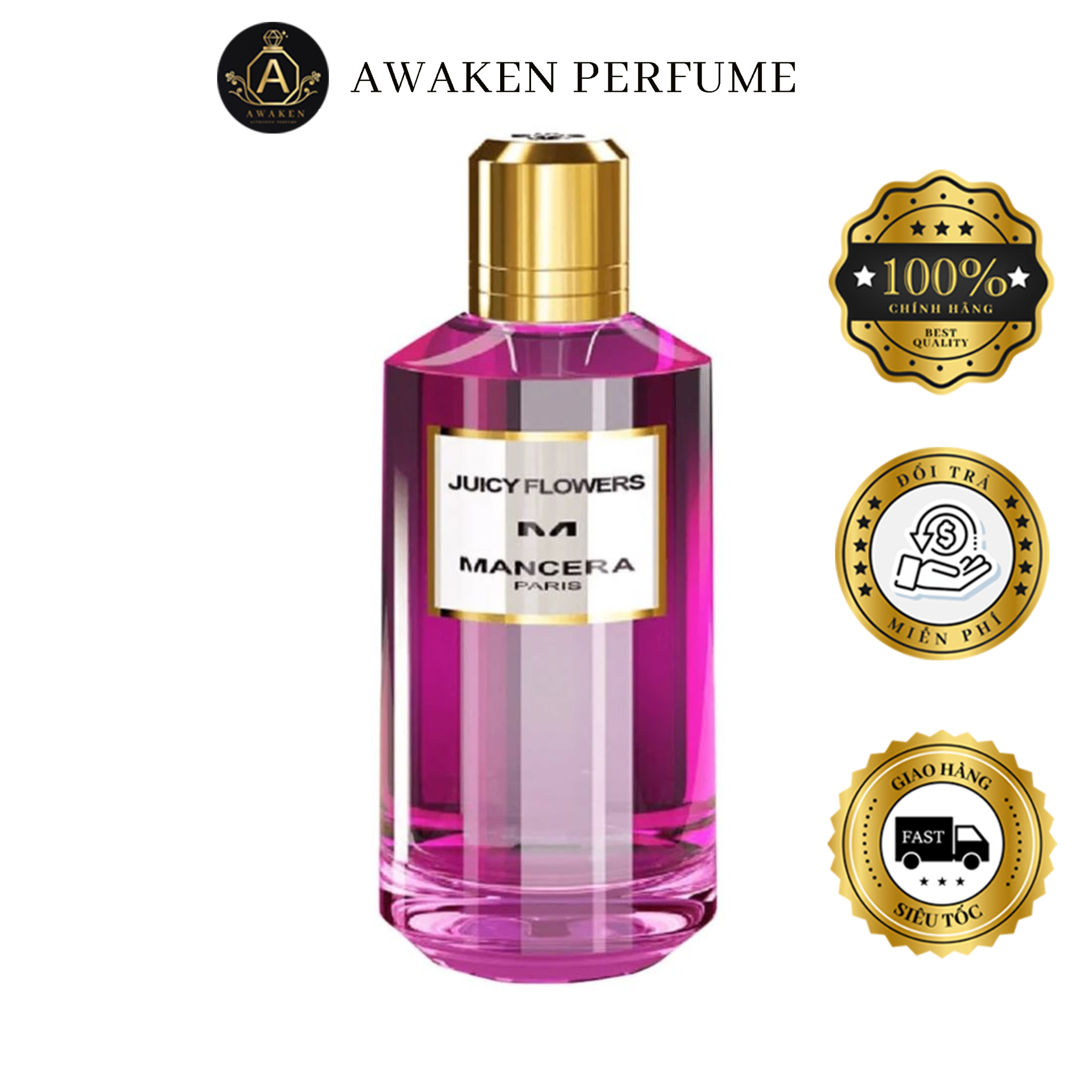 Nước hoa nữ Mancera Juicy Flowers Eau de Parfum Chính Hãng