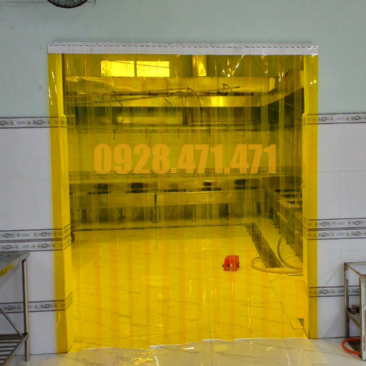 Rèm Cửa Ngăn Lạnh Điều Hòa Lắp Cho Cửa Có Kích Thước Rộng 0,95 x  Dài1,8m.