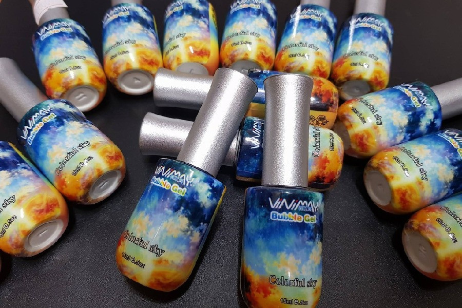 Top loang Vinimay chính hãng - gel tạo loang chuyên dụng cho dân làm móng