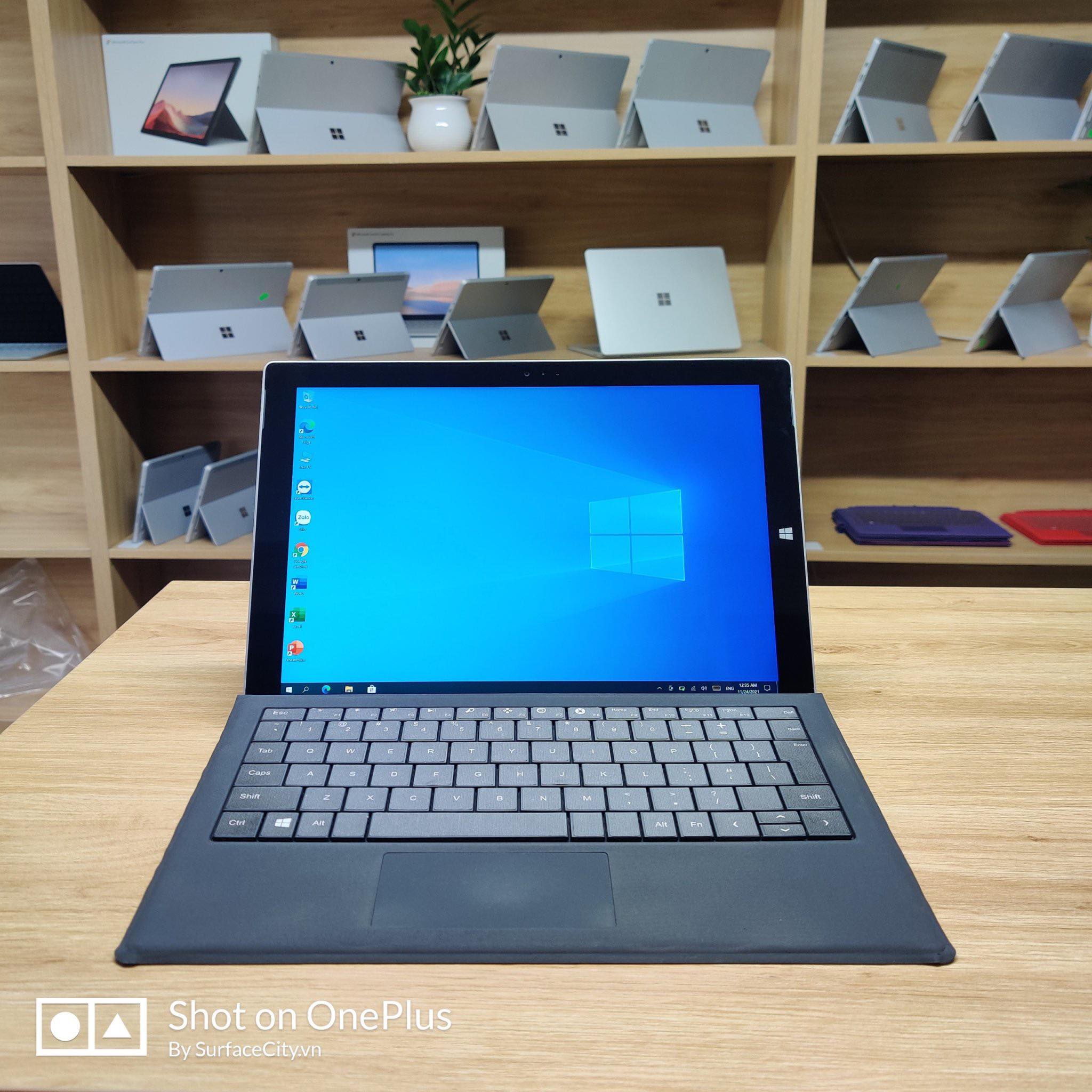 Surfacecity|| Máy tính bảng Microsoft Surface Pro 3 Core i5 Ram 8GB SSD 256GB, RAM 4GB /128GB, I7 RAM 8 SSD 256
