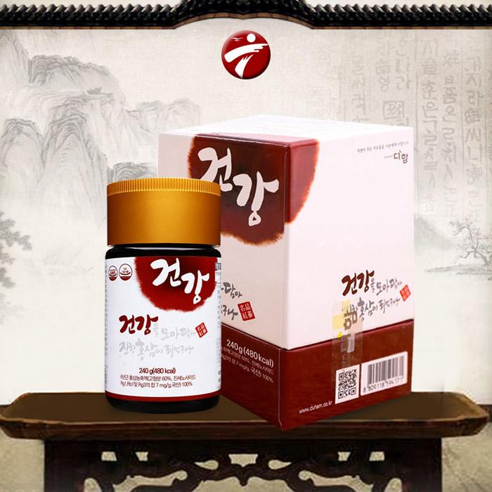 Tinh chất Cao hồng sâm Hàn Quốc Duham - Daedong đỏ 6 năm tuổi loại thượng hạng 240g NS039