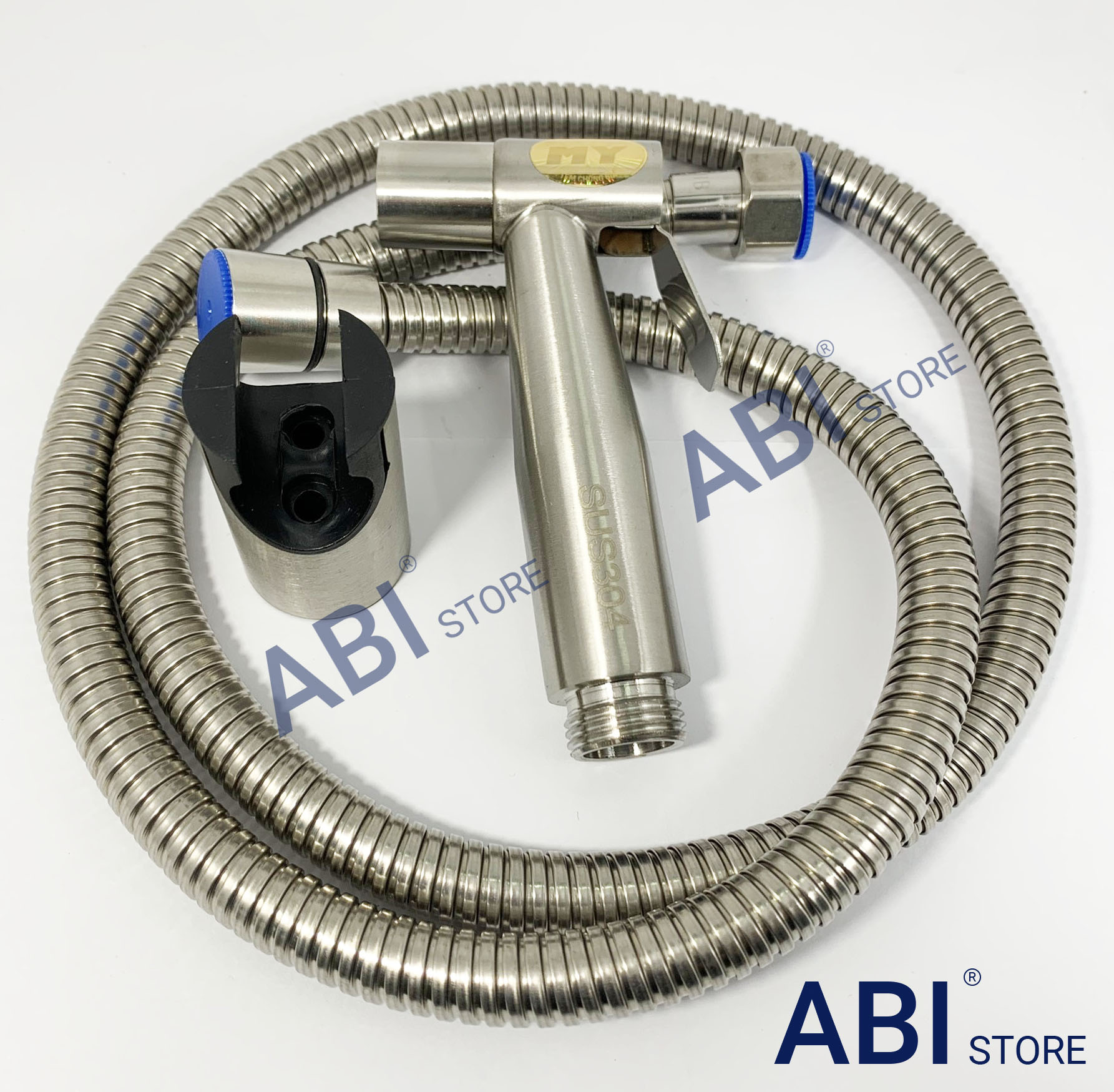 Bộ vòi xịt vệ sinh inox 304 chống han gỉ, xịt nước mạnh, vòi xịt toilet bồn cầu, xịt xí cao cấp hàng đẹp