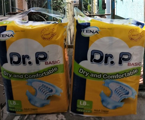 BỘ 2 GÓI TÃ NGƯỜI LỚN Dr.P ĐÀI LOAN L8 MIẾNG