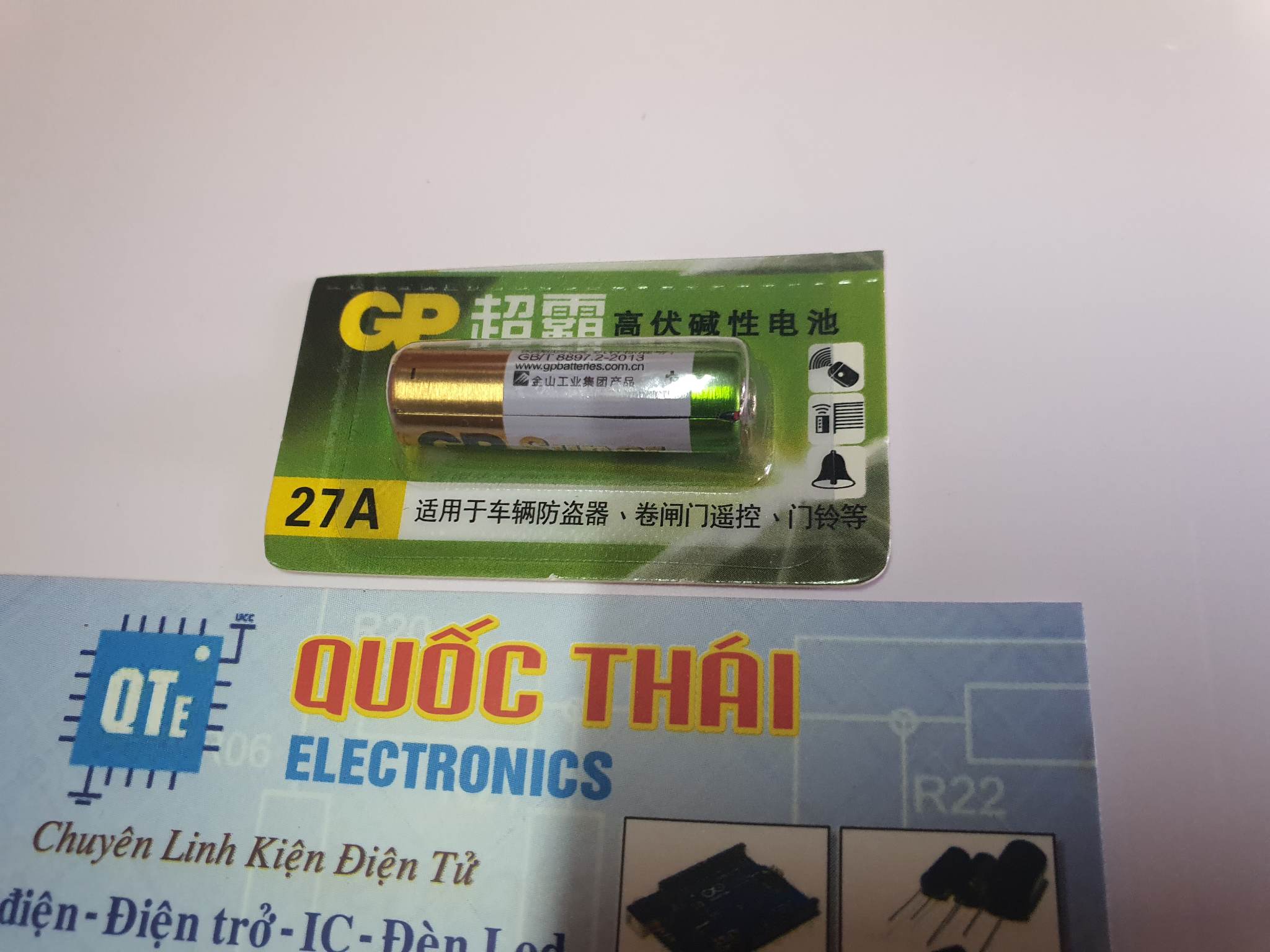 Pin 12v 27A chuyên dùng cho remote