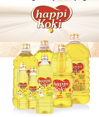 DẦU ĂN HAPPI KOKI - 1 LÍT