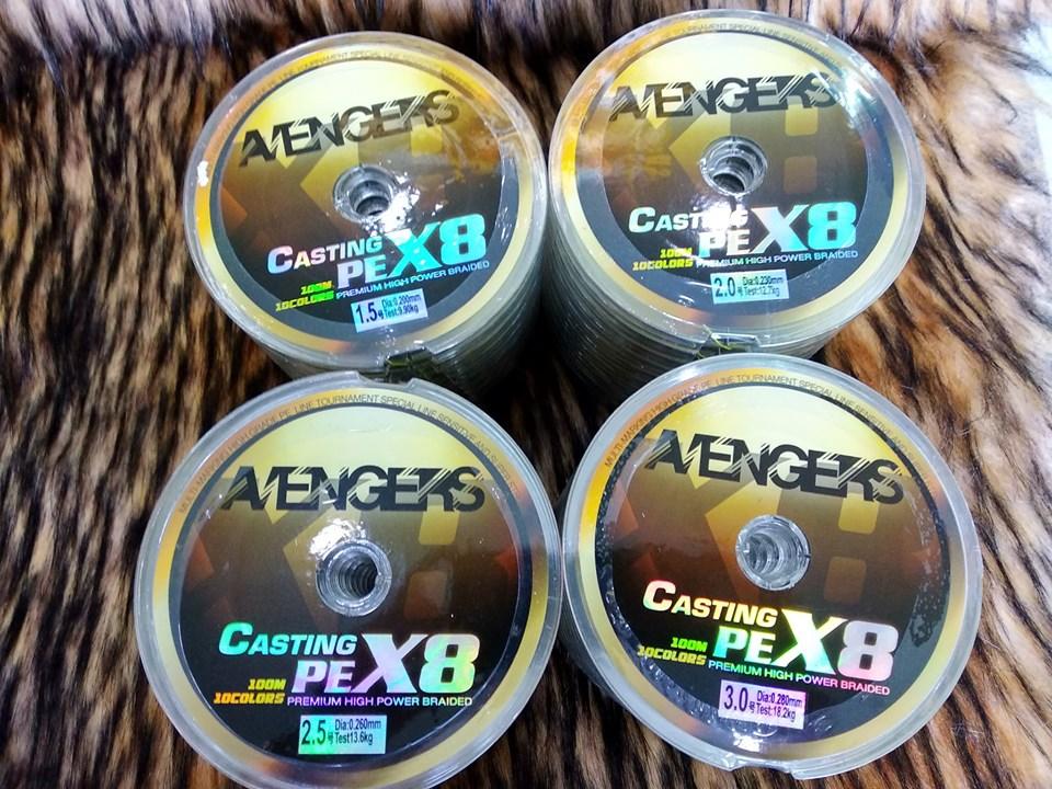 Dây PE 8 Lõi Avengers