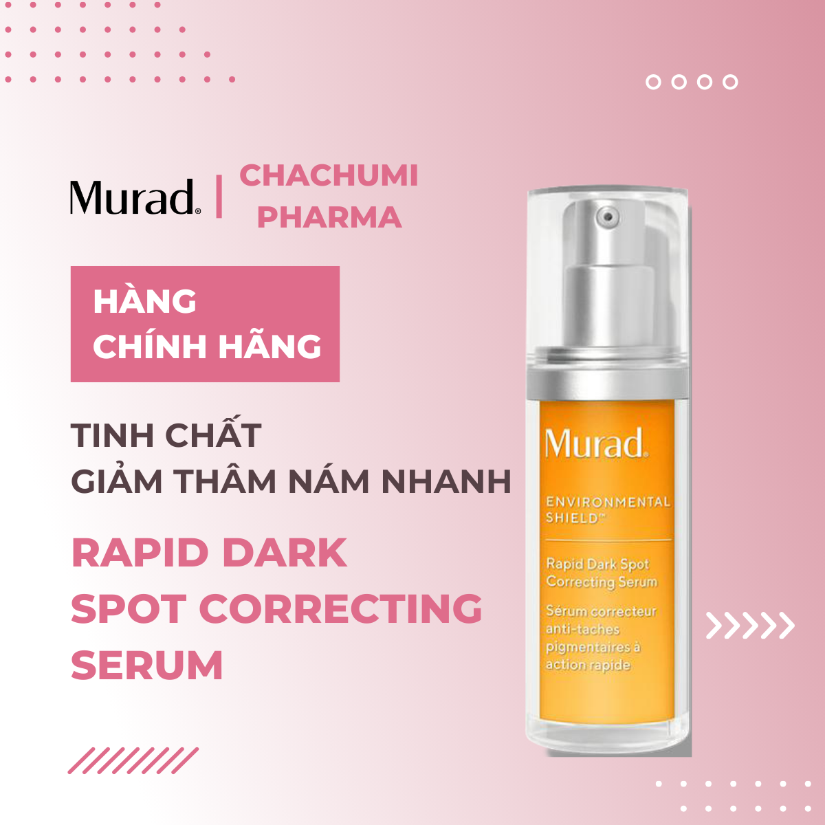 Tinh Chất Giảm Thâm Nám Nhanh Murad Rapid Dark Spot Correcting Serum 30ml