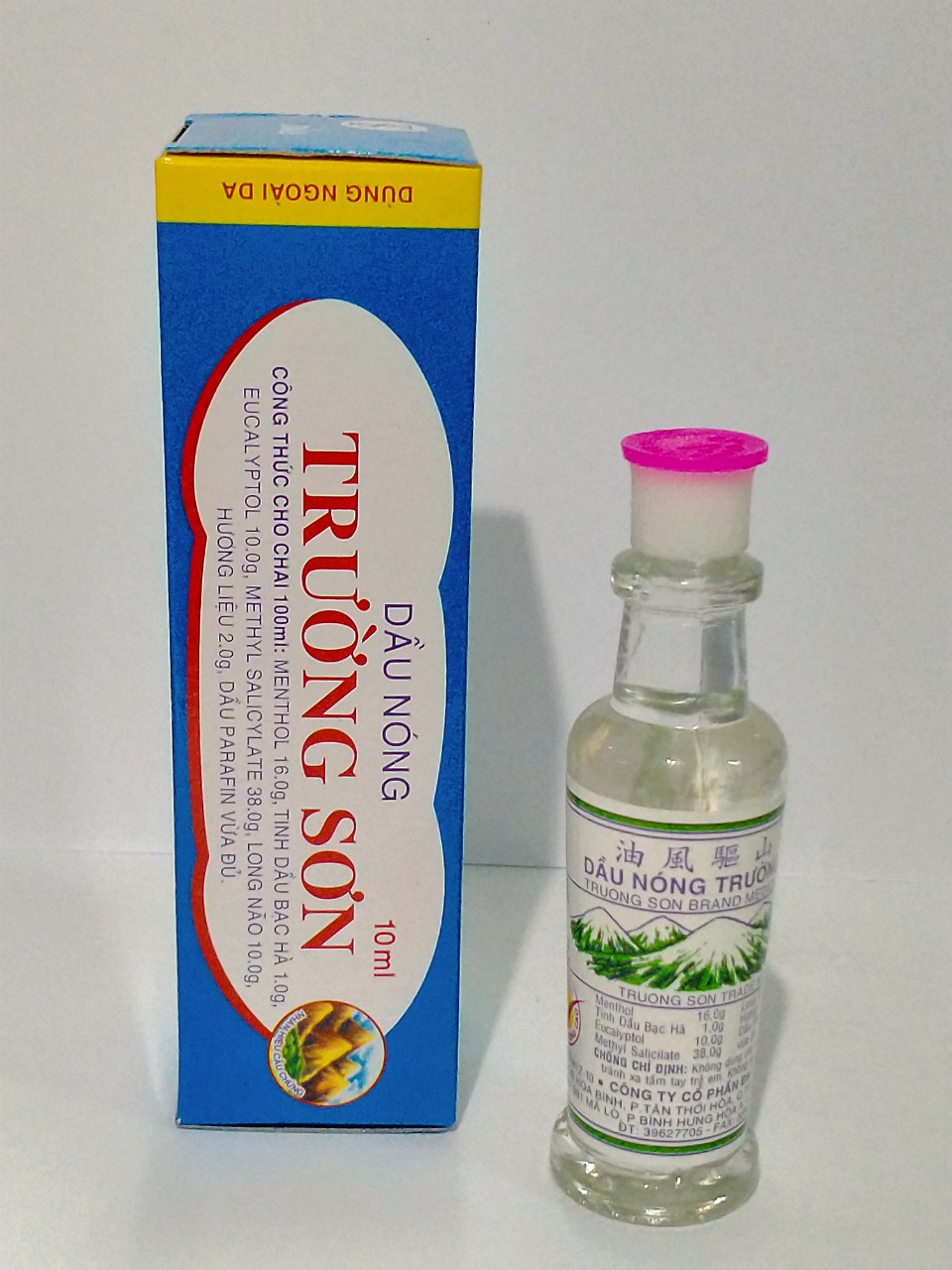 Dầu nóng trường sơn chai 10 ml