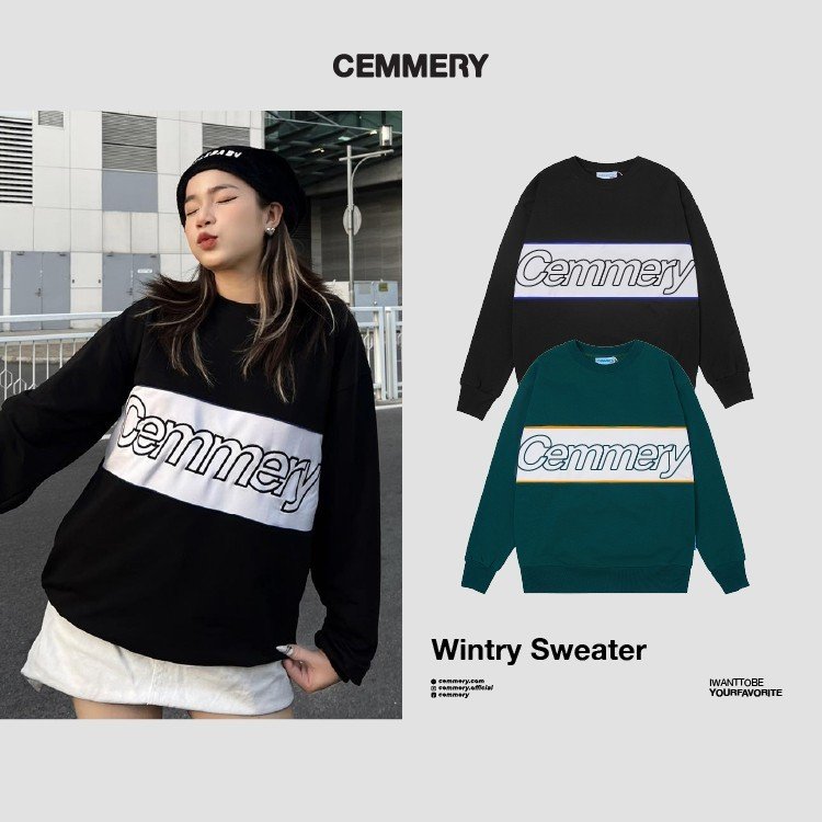 Áo sweater localbrand cemmery "wintry sweater" # 2 color