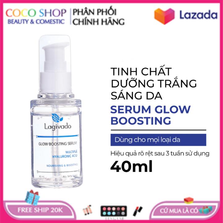Serum cấp ẩm cho da , trắng da , se khít lỗ chân lông Hàn Quốc Lagivado Glow Boosting 40 ml