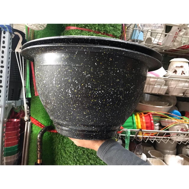 Chậu Nhựa Giả Đá Tt48