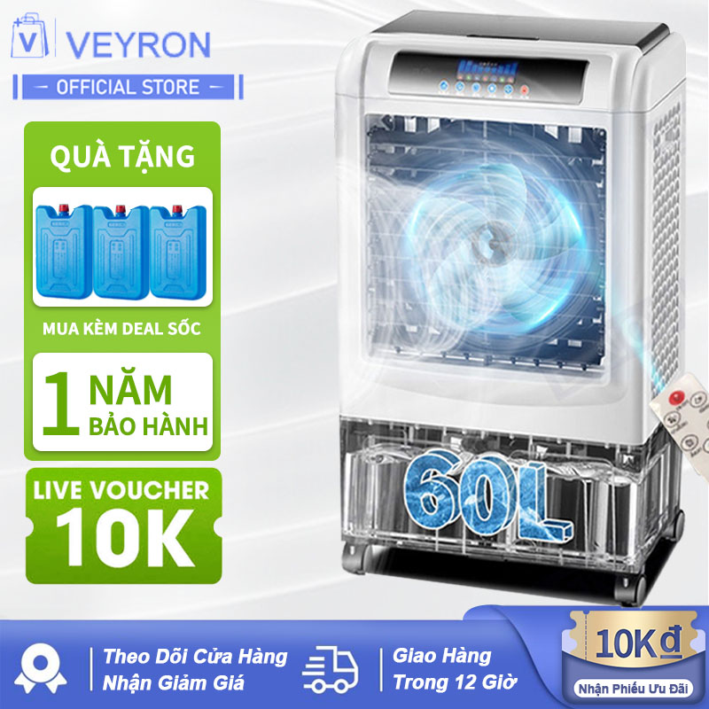 LENODI Quạt làm mát có thể tháo rời phun nước làm mát không khí làm mát quạt điều hòa không khí làm mát Điều chỉnh làm mát 3 cấp độ-Bảo hành 12 tháng