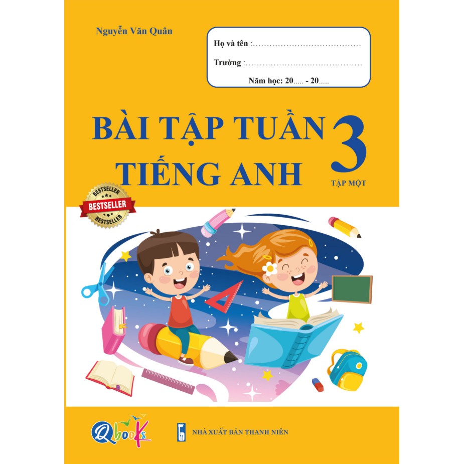 Sách - bài tập tuần tiếng anh 3 - tập 1
