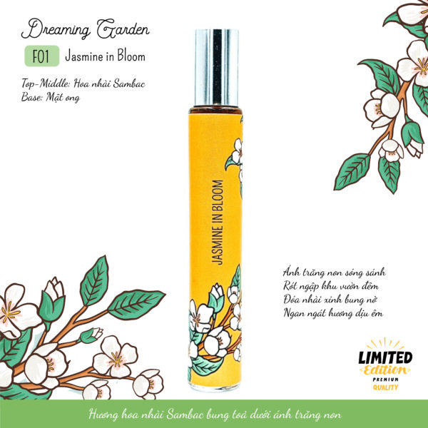 Tinh Dầu Hoa Nhài Sambac Jasmine in Bloom 12ml