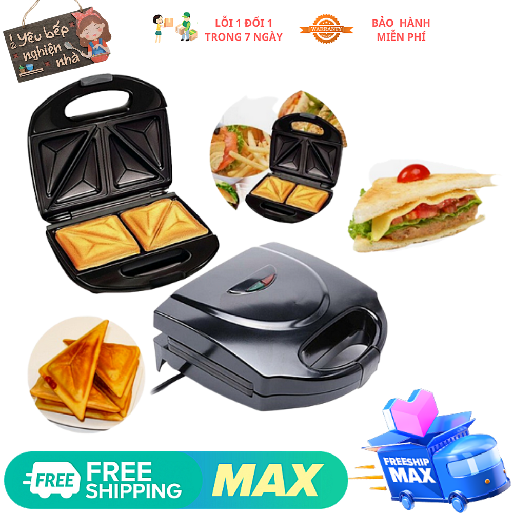 Máy Nướng Bánh Nikai, Máy Ép Bánh Mỳ, Bánh Hot Dog Mini- Máy Làm Bánh NIKAI -ZX 01 Cao Cấp Cho Bạn Thỏa Sức Sáng Tạo Món Ngon Cho Gia Đình
