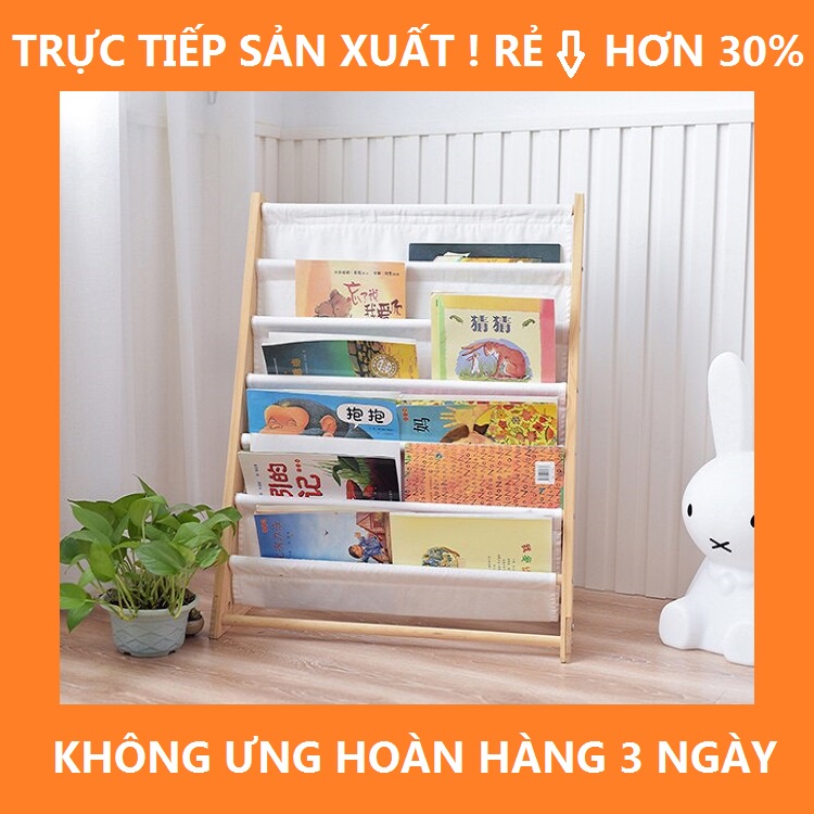 Kệ sách montessori cho bé, giá sách để đồ chơi, trang trí cho bé.
