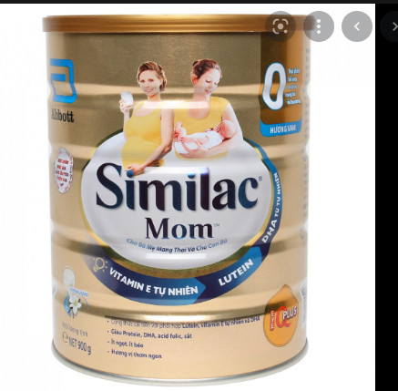 Sữa bột Similac Mom hương vani 900g