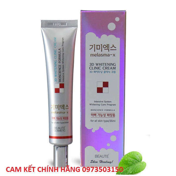 Kem Trị Nám Melasma-X 3D Whitening Clinic Cream
