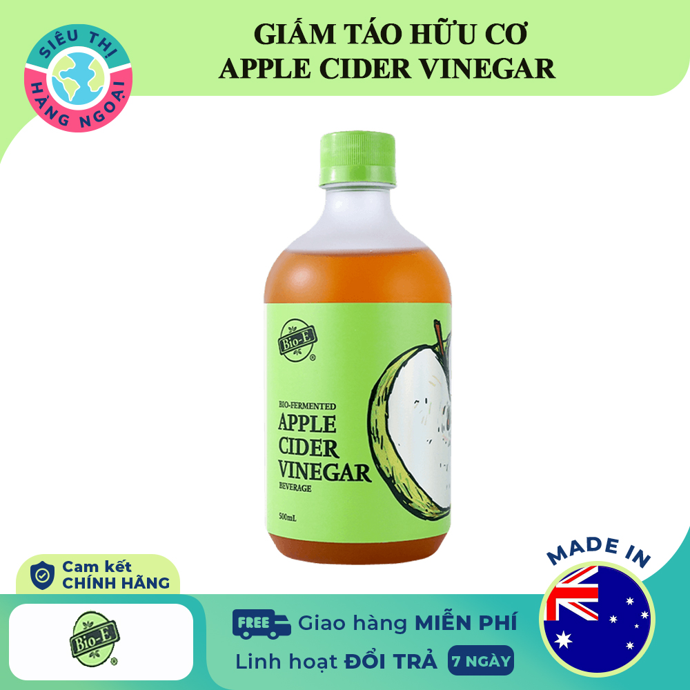 Nước Giấm táo hữu cơ Apple cider vinegar 500ml được bán bởi Siêu Thị Hàng Ngoại