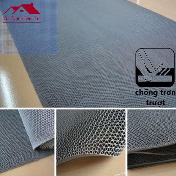 Thảm chống trơn trượt lót sàn nhà tắm, nhà bếp, khu vực ẩm ướt 0.9 X 1,0m an toàn sạch sẽ.