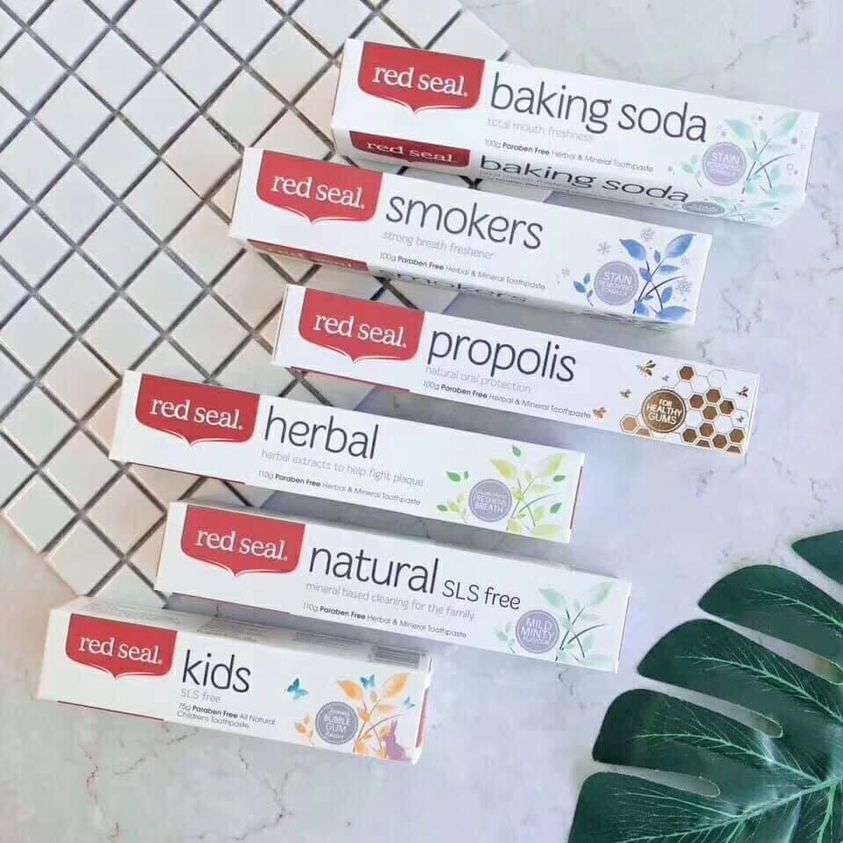 [HCM]KEM ĐÁNH RĂNG HỮU CƠ RED SEAL BANKING SODA