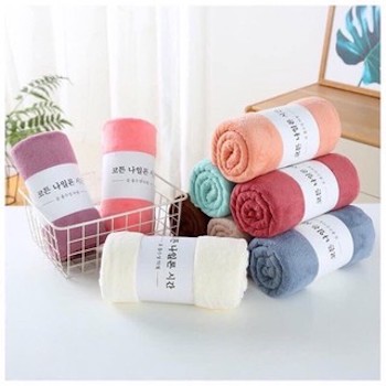 Khăn lau mặt hàn quốc mềm mịn size 30 x 50cm