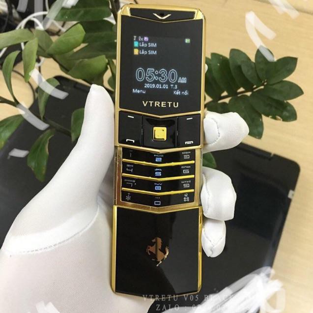 Điện thoại Vtu V05 2sim máy trượt đẹp sang trọng