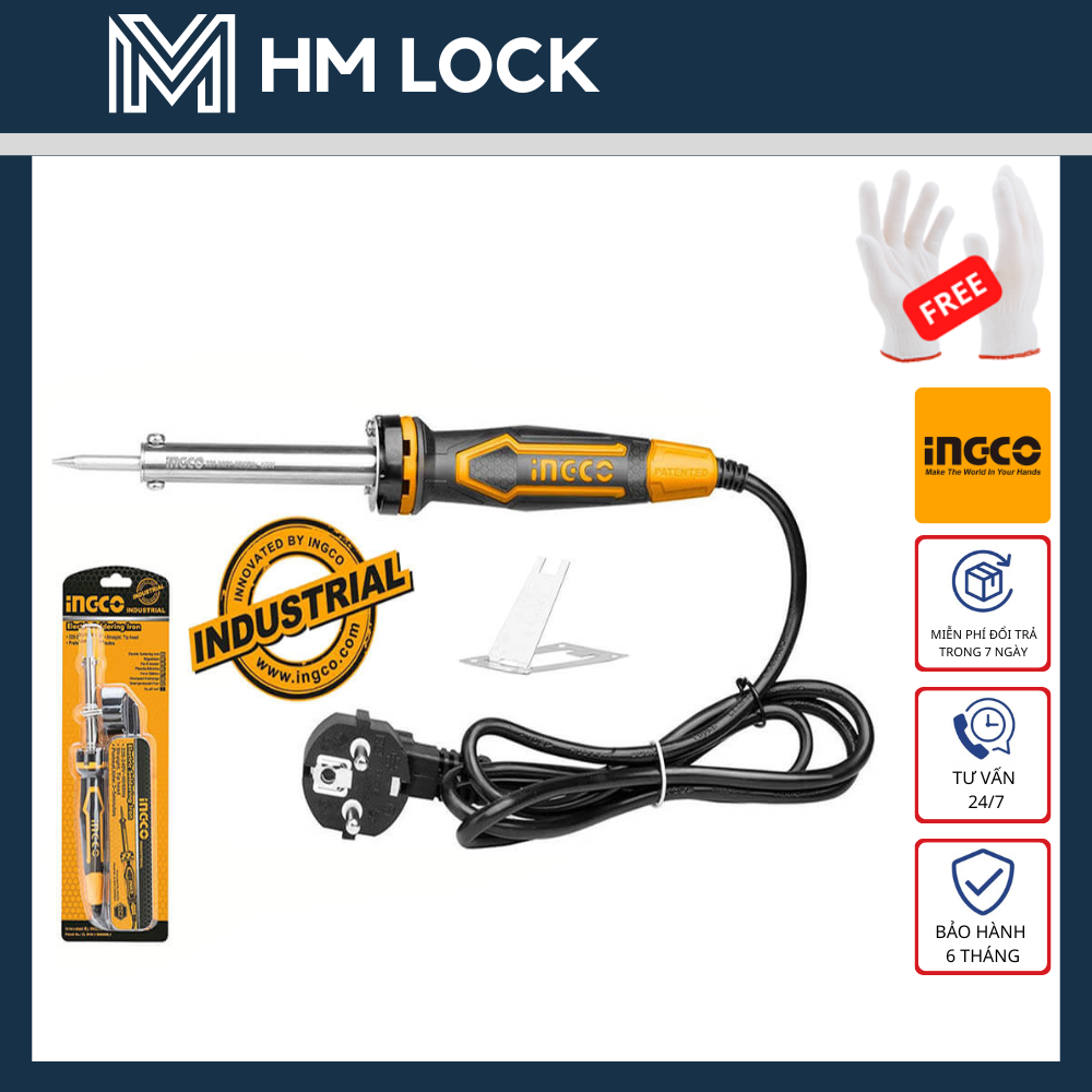 MỎ HÀN CHÌ 100W INGCO - CHUYÊN DÙNG HÀN GẮN LINH KIỆN ĐIỆN TỬ - SI00108 - HM LOCK
