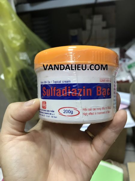 Sản phẩm sufadiazin bạc 200g