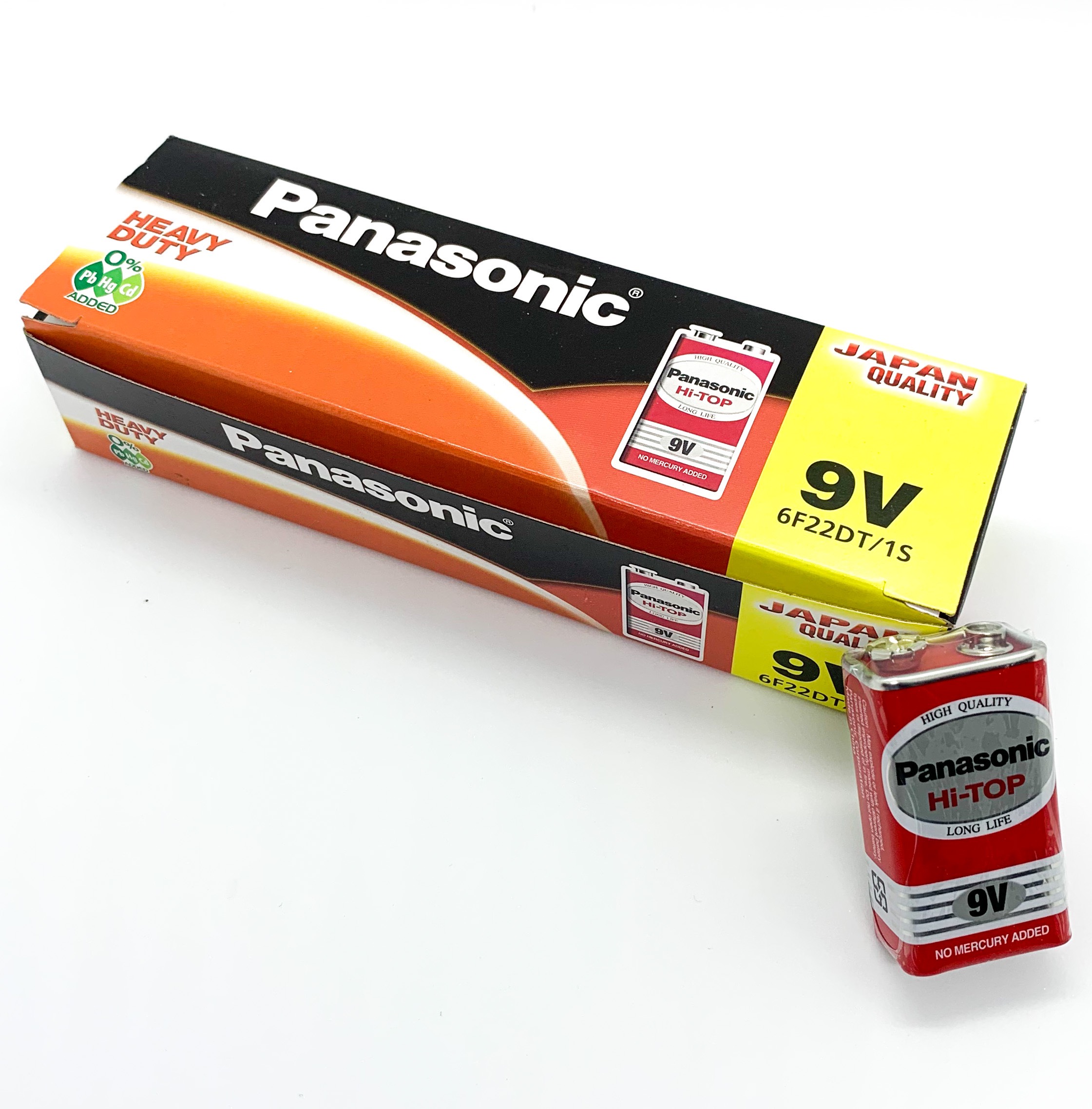Hộp 12 Viên Pin 9V ( Pin Vuông ) Panasonic 6F22DT/1S